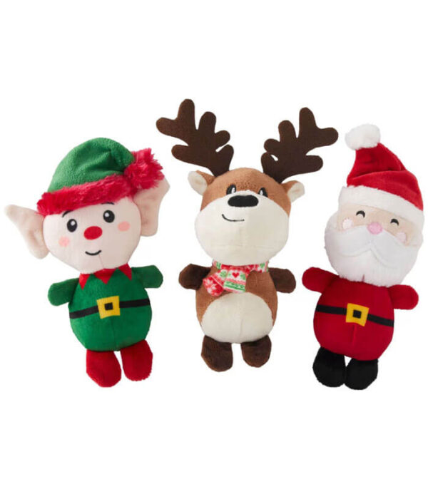 Peluche-para-perros-Holiday-Santa's-Helpers